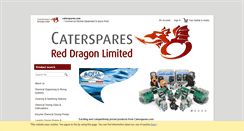 Desktop Screenshot of caterspares.com